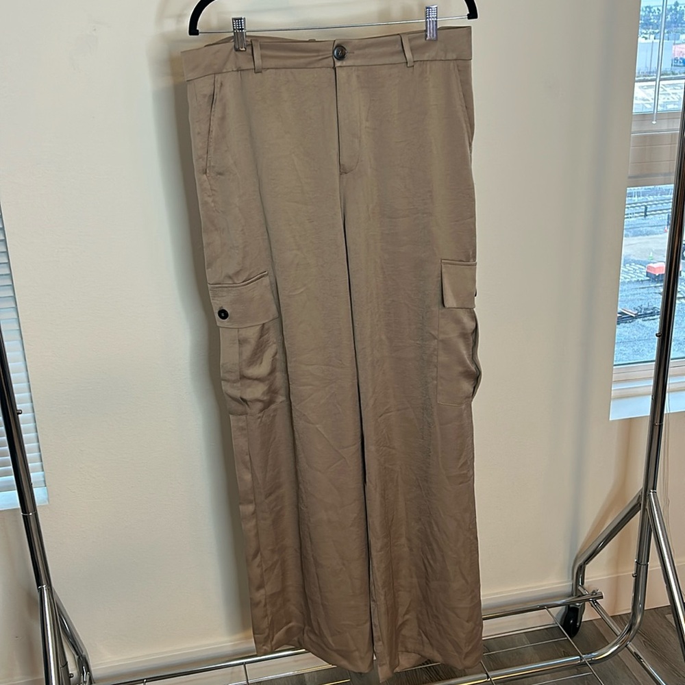 Zara satin pants size XL